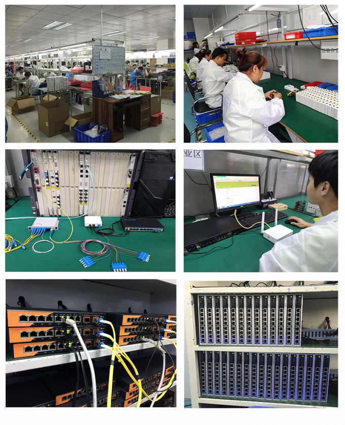 Optfocus FTTH Optical Line Terminal 4 PON 8 portów 4 porty 16 portów MA5608t OLT 5