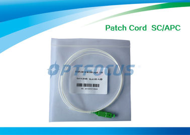 Optical Patch Cord  Passive Components SC / APC Fiber Optic Patch Cable