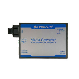 Fiber Optic Converters 10 / 100 / 1000 Base - Tx To 1000 Base 60Km 1310nm SM