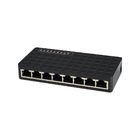 1488000 Pps 10/100M RJ45 8 Port Ethernet Network Switch 1G Base T Auto MDI