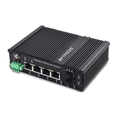 Przełącznik światłowodowy 4,5 kg 20 W 10 Gb/s, 24 porty ze stabilnością